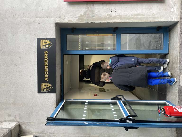 entrée joueurs RC Lens